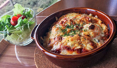 シーフードドリア